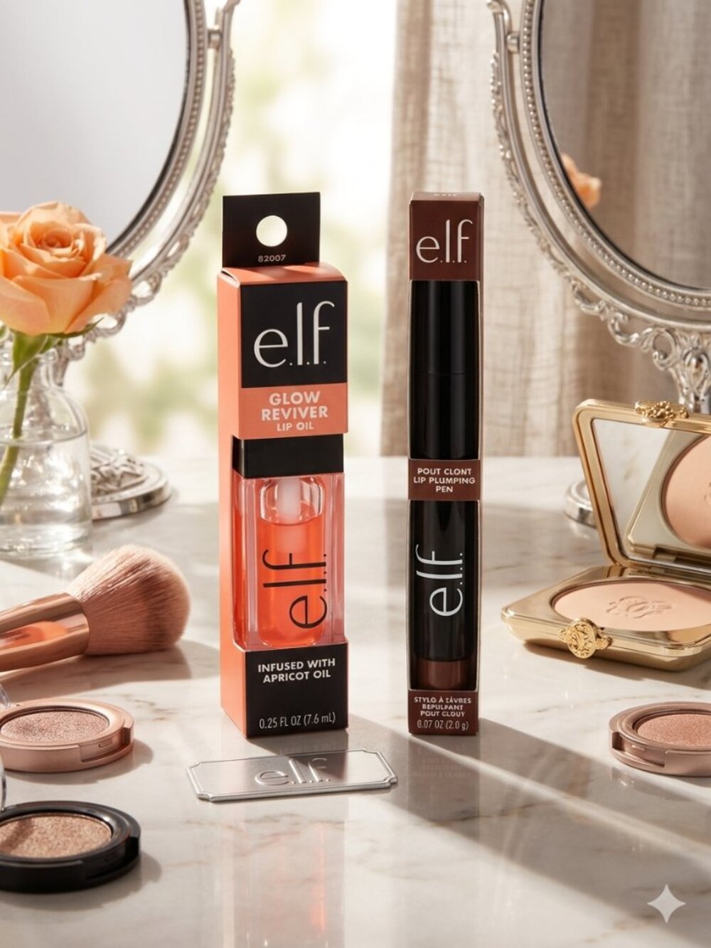 New e.l.f. Cosmetics Lip Duo - Glow Reviver & Pout Clout